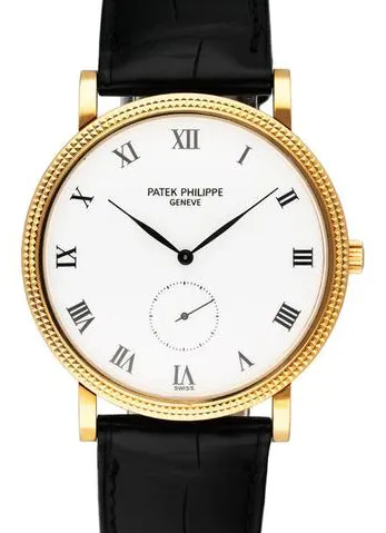 Patek Philippe Calatrava 3919J 34mm Yellow gold White