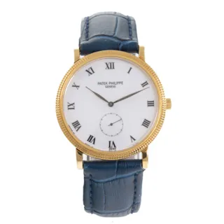 Patek Philippe Calatrava 3919J Yellow gold White