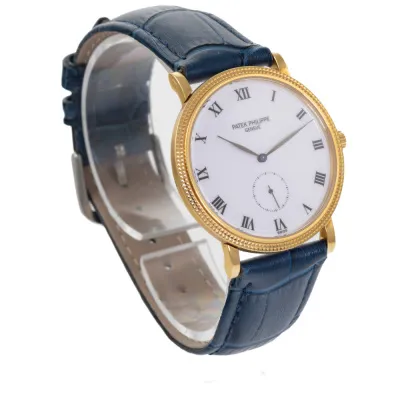 Patek Philippe Calatrava 3919J 33mm Yellow gold White 7