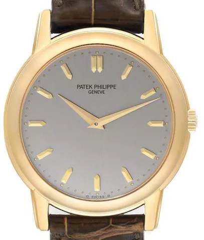 Patek Philippe Calatrava 5032 36mm Yellow gold Silver