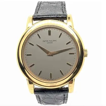 Patek Philippe Calatrava 5032J 36mm Yellow gold Silver