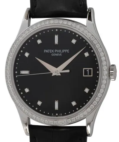 Patek Philippe Calatrava 5297G-001 38mm White gold Black