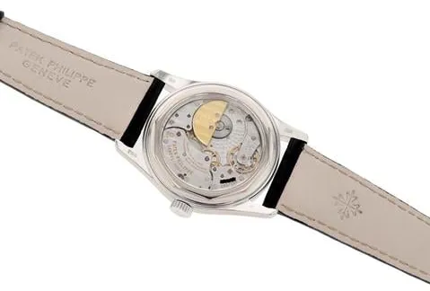 Patek Philippe Calatrava 6006G-001 39mm White gold Black 2