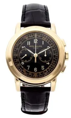 Patek Philippe Chronograph 5070 J 42mm Yellow gold Black