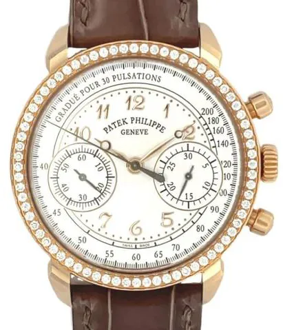 Patek Philippe Chronograph 7150/250R-001 38mm Rose gold White