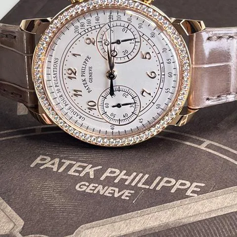 Patek Philippe Chronograph 7150/250R-001 38mm Rose gold White 10