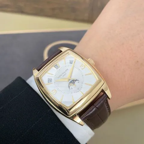 Patek Philippe Gondolo 5135J-001 38mm Yellow gold Silver