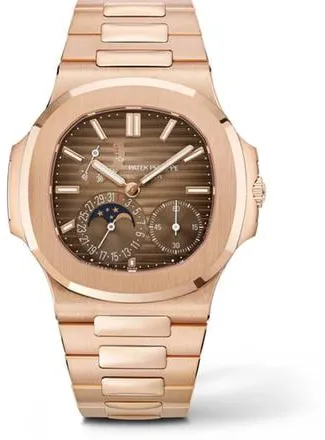 Patek Philippe Nautilus 5712/1R-001 40mm Rose gold Brown