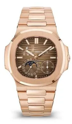 Patek Philippe Nautilus 5712/1R-001 40mm Rose gold Brown