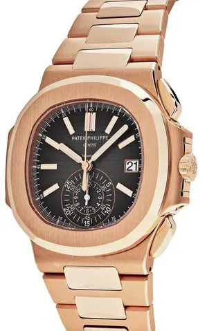 Patek Philippe Nautilus 5980/1R-001 40.5mm Rose gold Black 1