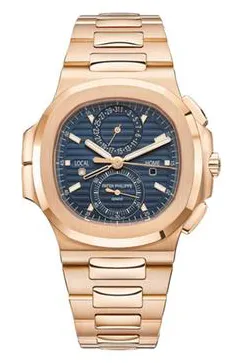 Patek Philippe Nautilus 5990/1R-001 40.5mm Rose gold Blue