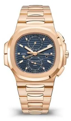 Patek Philippe Nautilus 5990/1R-001 40.5mm Rose gold Blue