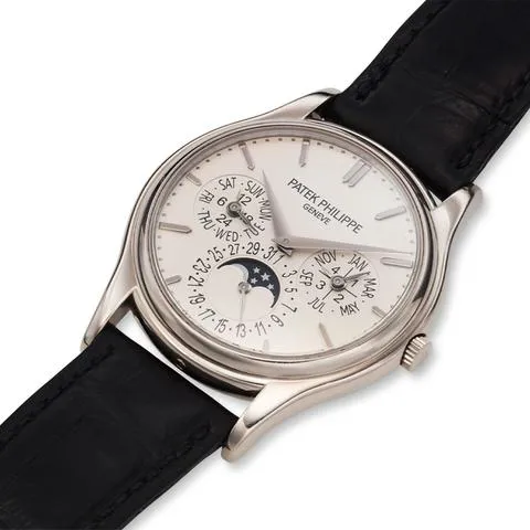 Patek Philippe Perpetual Calendar 5140G-001 37mm White gold Black