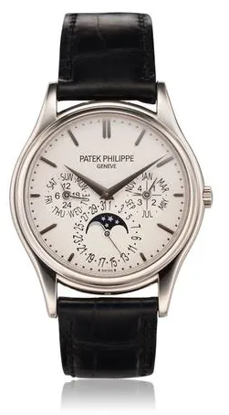 Patek Philippe Perpetual Calendar 5140G-001 37mm White gold Black 2