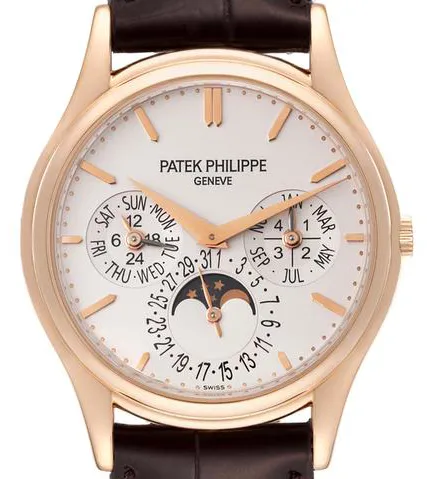 Patek Philippe Perpetual Calendar 5140R-001 37mm Rose gold Brown 5