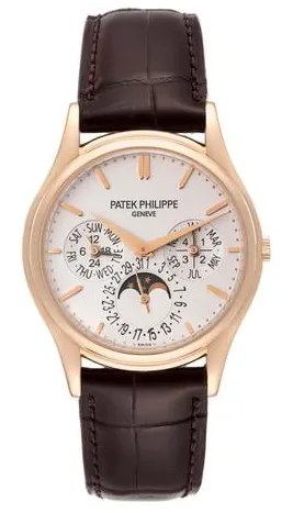 Patek Philippe Perpetual Calendar 5140R-001 37mm Rose gold Brown 8