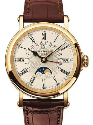 Patek Philippe Perpetual Calendar 5159J-001 38mm Yellow gold Silver