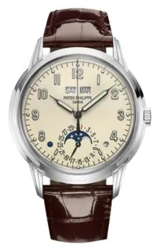 Patek Philippe Perpetual Calendar 5320G-001 40mm White gold Beige