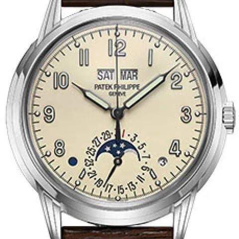 Patek Philippe Perpetual Calendar 5320G-001 40mm White gold Beige