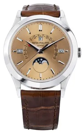 Patek Philippe Perpetual Calendar 5496P-014 39.5mm Platinum Brown