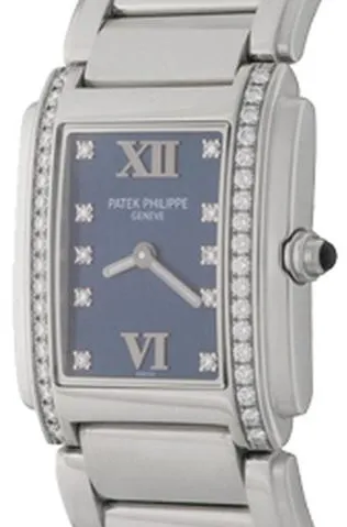 Patek Philippe Twenty~4 4910/10A-012 25mm Stainless steel Blue