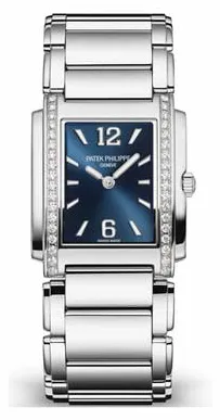 Patek Philippe Twenty~4 4910/1200A-001 25mm Stainless steel Blue