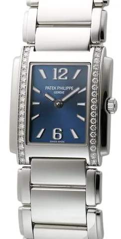 Patek Philippe Twenty~4 4910/1200A-001 25mm Stainless steel Blue