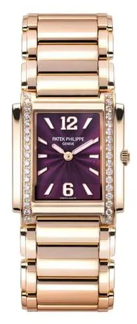 Patek Philippe Twenty~4 4910/1201R-010 30mm Rose gold Purple