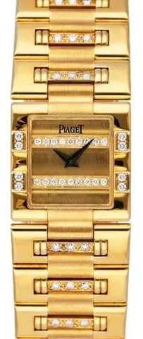 Piaget Dancer 15327 K818 23mm Yellow gold Champagne