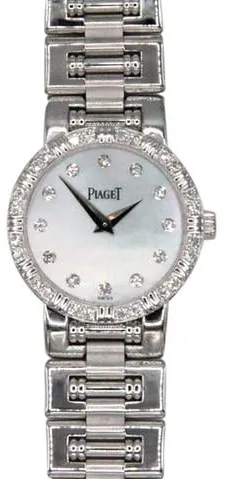 Piaget Dancer 80564 K81 23mm White gold Silver