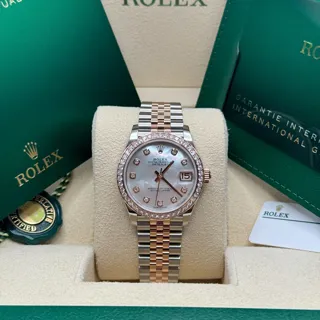 Rolex Datejust 31 278381RBR Stainless steel Mother-of-pearl