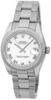 Rolex Datejust 31 178274-0082 White gold and Stainless steel White