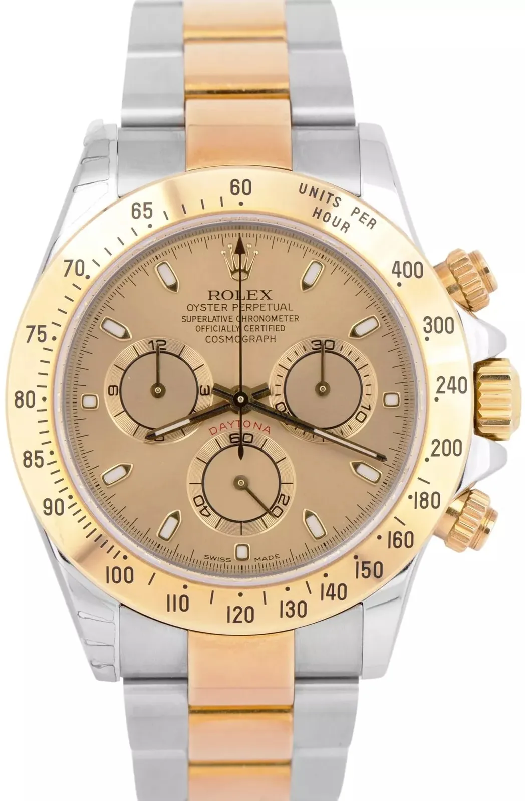 Rolex Daytona 116523-0042 40mm Yellow gold Champagne