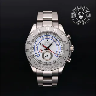 Rolex Yacht-Master II 116689 White gold White