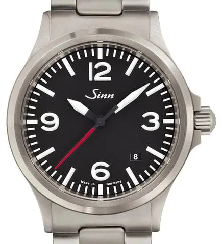 Sinn 556 556.A.RS 38.5mm Stainless steel Black