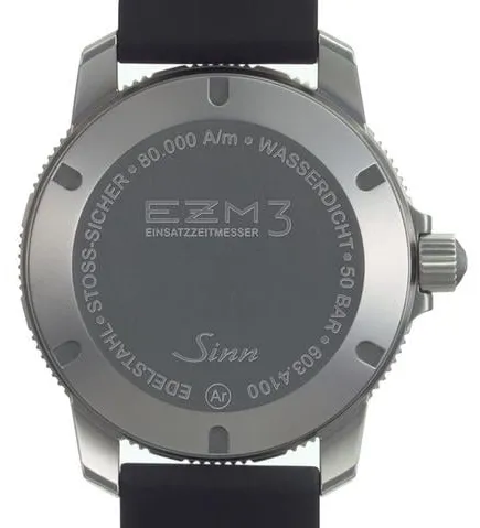 Sinn EZM 3 EZM3 41mm Stainless steel Black 2