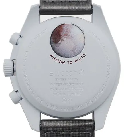 Swatch Moonswatch SO33M101 42mm Ceramic Gray 12