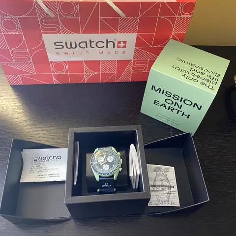 Swatch Moonswatch 42mm Ceramic Blue