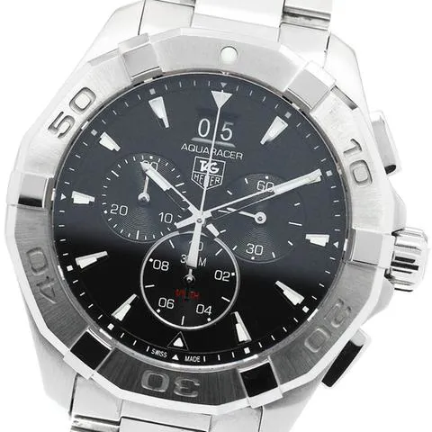 TAG Heuer Aquaracer 300M CAY1110-0 43mm Stainless steel Black