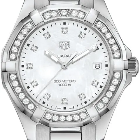 TAG Heuer Aquaracer WBD131C.BA0748 35mm Stainless steel Mother-of-pearl 3