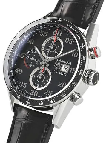 TAG Heuer Carrera CAR2A10.FC6235 43mm Stainless steel Black