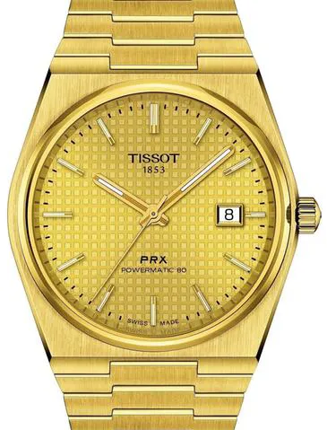 Tissot T-Classic T137.407.33.021.00 40mm Stainless steel Champagne