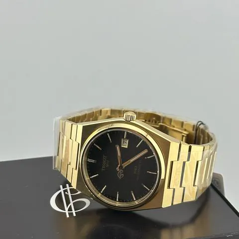 Tissot PRX Powermatic 80 T137.407.33.051.00 Yellow gold Black 7