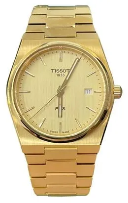 Tissot PRX T137.410.33.021.00 39.5mm Stainless steel Champagne