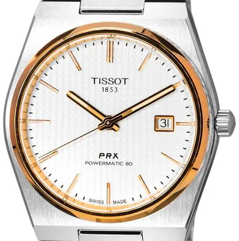 Tissot PRX T1374072103100 40mm Stainless steel Silver