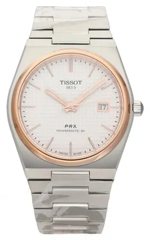 Tissot PRX T1374072103100 39.5mm Stainless steel Silver