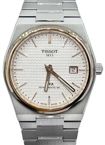 Tissot PRX T1374072103100 40.8mm Stainless steel Silver