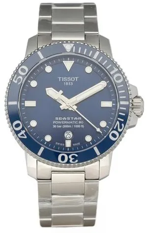 Tissot Seastar 1000 T120.407.11.041.03 43mm Stainless steel Blue