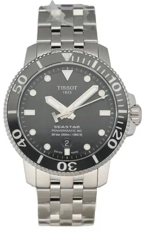 Tissot Seastar 1000 T120.407.11.051.00 43mm Stainless steel Black