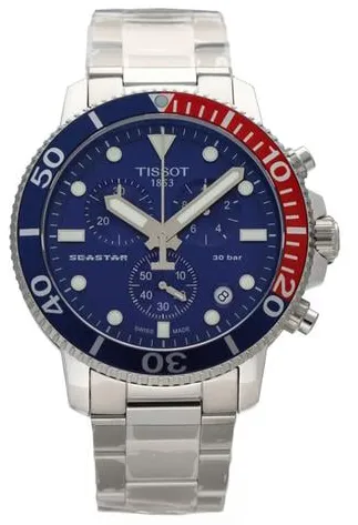 Tissot Seastar 1000 T120.417.11.041.03 45.5mm Stainless steel Blue